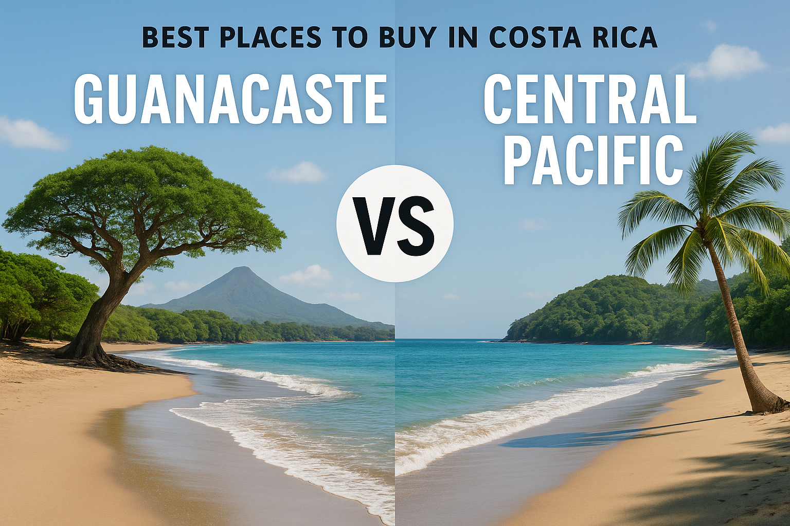 Guanacaste vs. Central Pacific: Best Places to Buy in Costa Rica [2025 Guide]